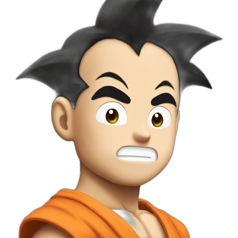 Goku face emoji