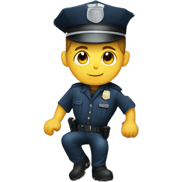 Policeman in a tree emoji