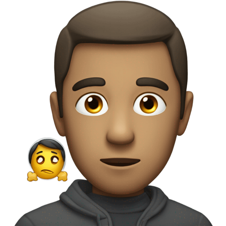 A man missing a woman emoji