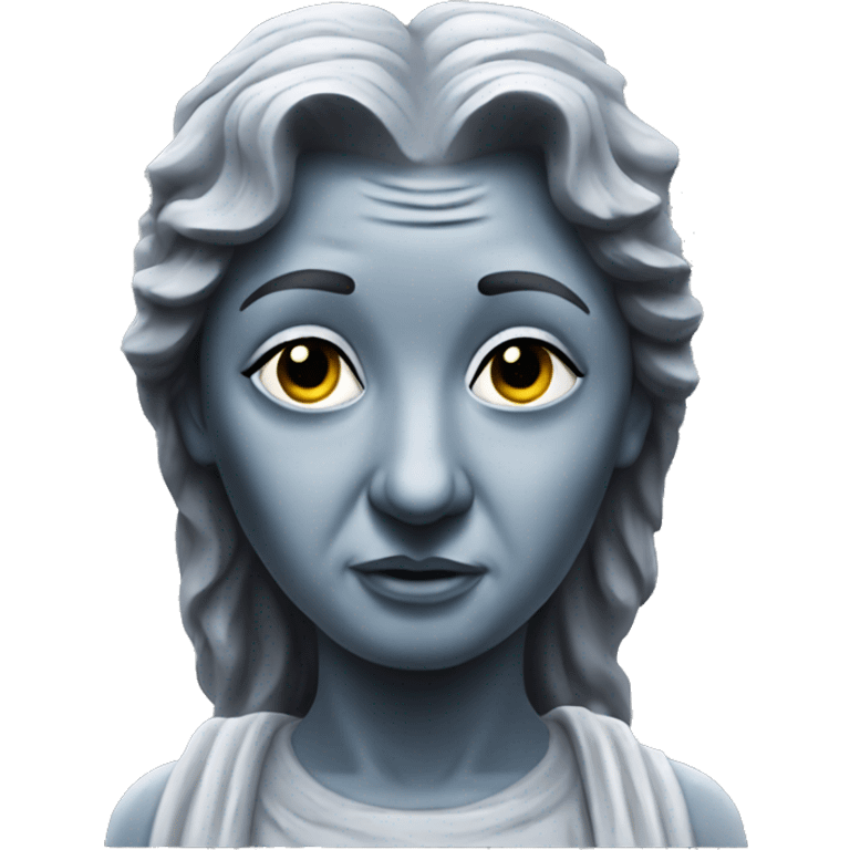 weeping angel statue  emoji