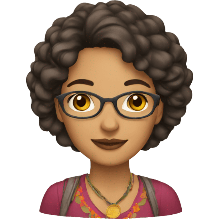 boho teacher latina emoji