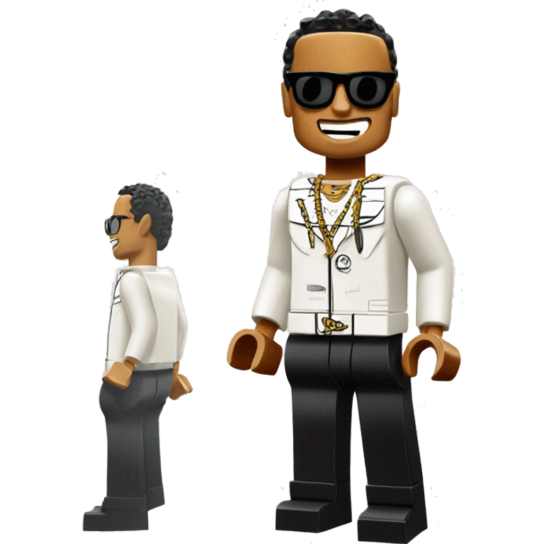 LEWIS HAMILTON lego full body emoji