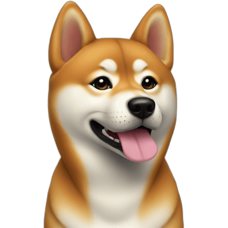 shiba-dog-black emoji