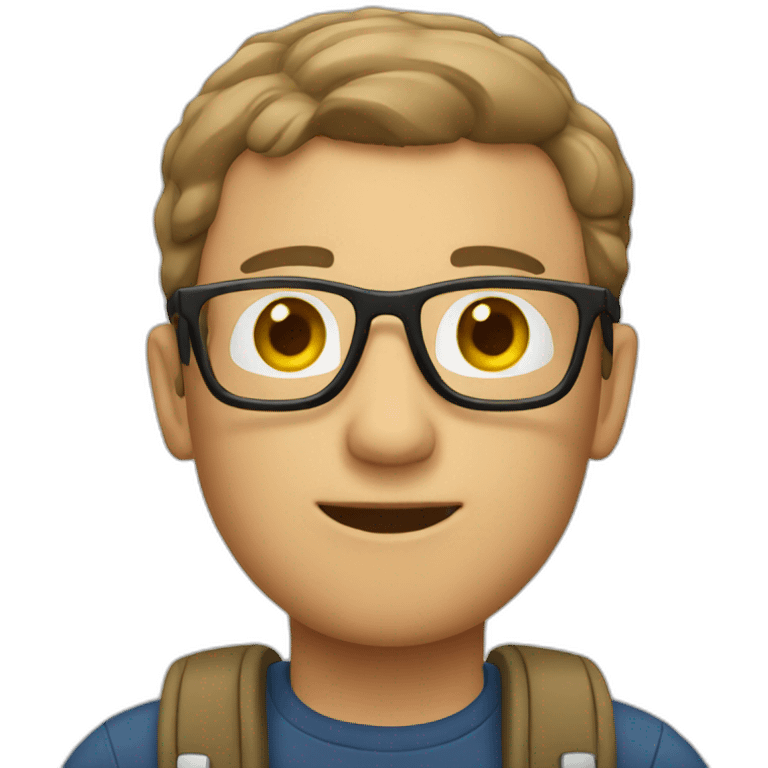 Tour guide emoji