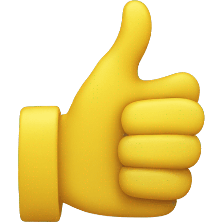 Thumbs Up (yellow) emoji