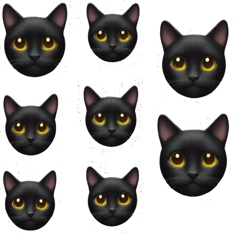 black cat  emoji