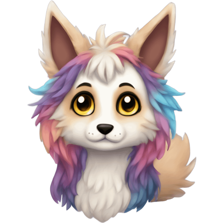 Colorful Fionbri Furry by Falvie-Griffsnuff-Kamirah-LiLaiRa emoji