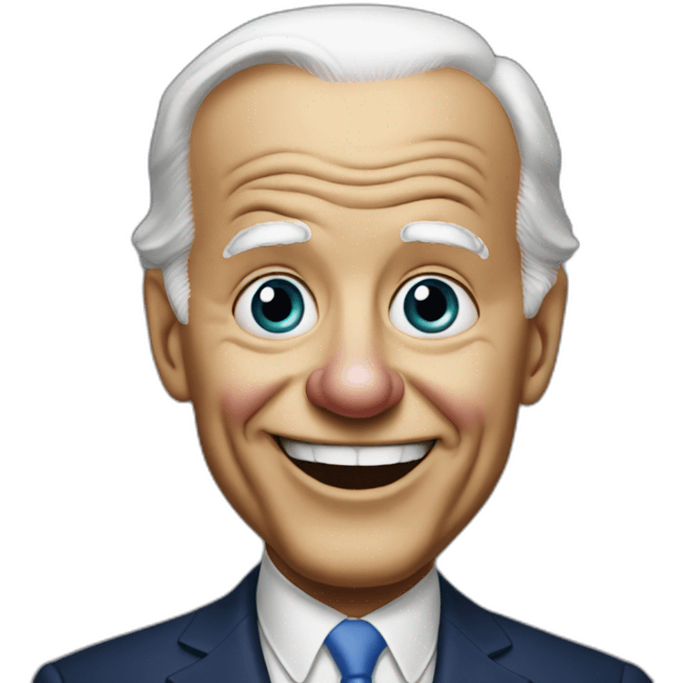 biden clown emoji