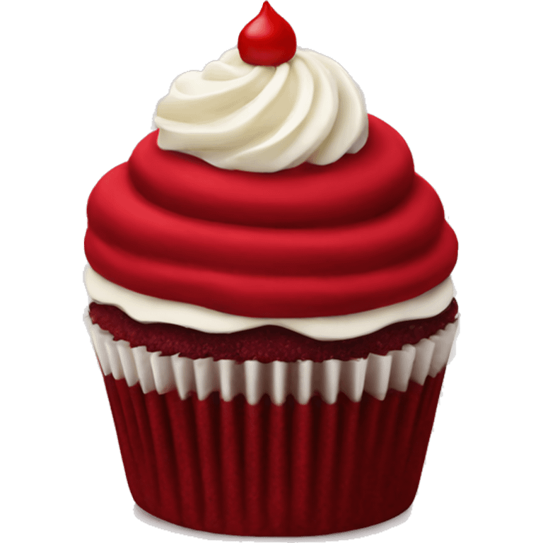 Red Velvet cupcake emoji