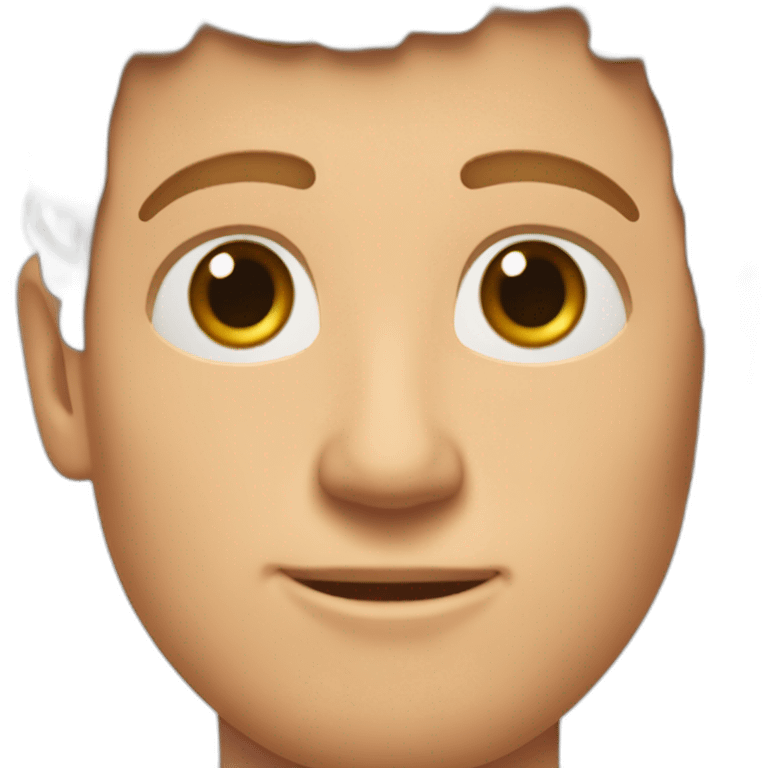 Mark zuckeberg with thin eyes emoji