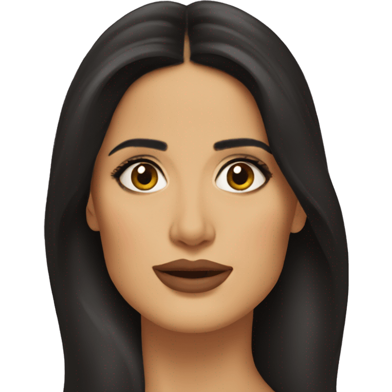 salma hayek face emoji