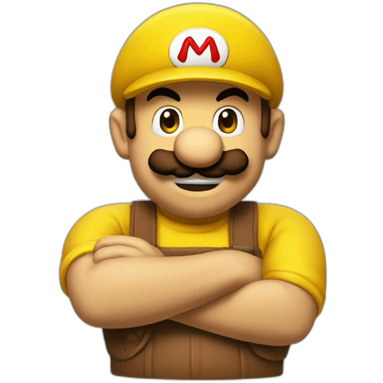 Yello mario emoji