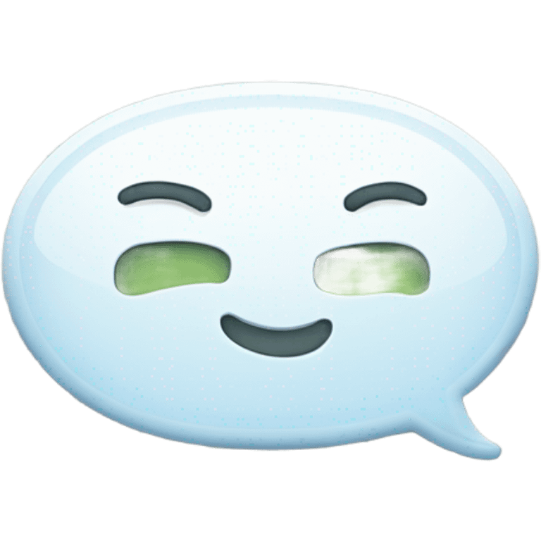 yes i message text bubble emoji