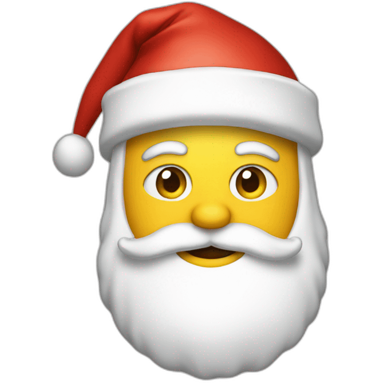 claus on the screen emoji