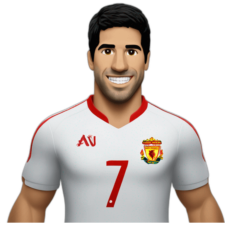 luis suarez saludando  emoji