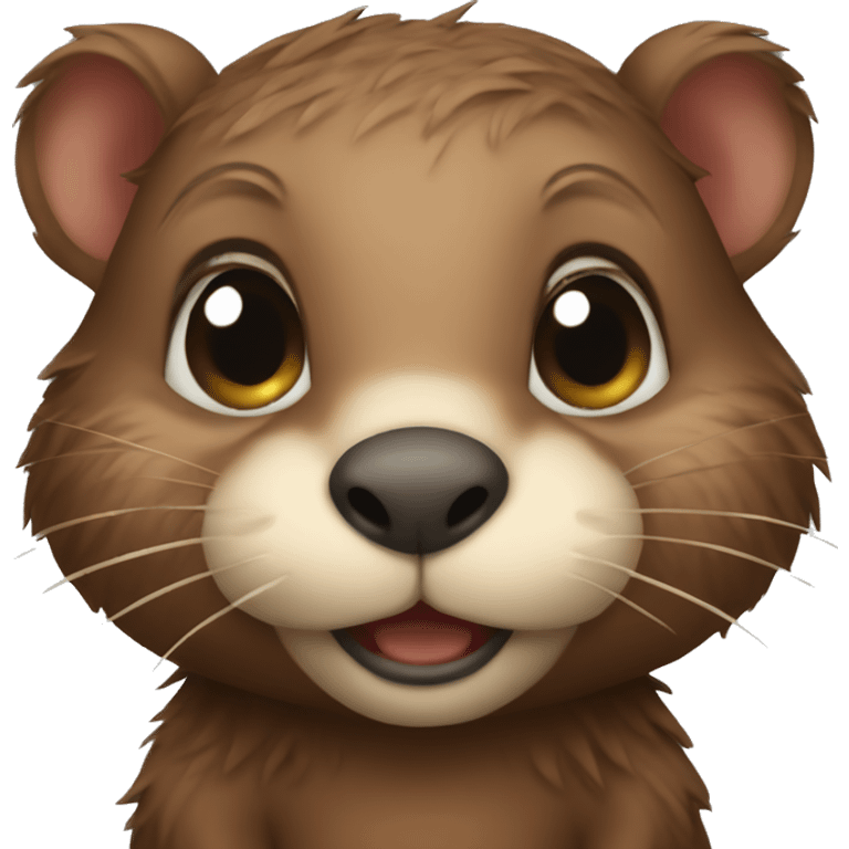 Baby beaver  emoji