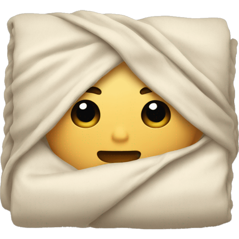 Cozy Folded blanket emoji