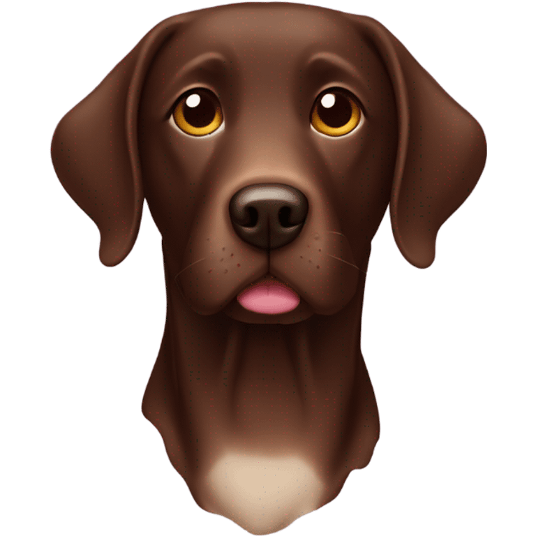 chocolate lab emoji