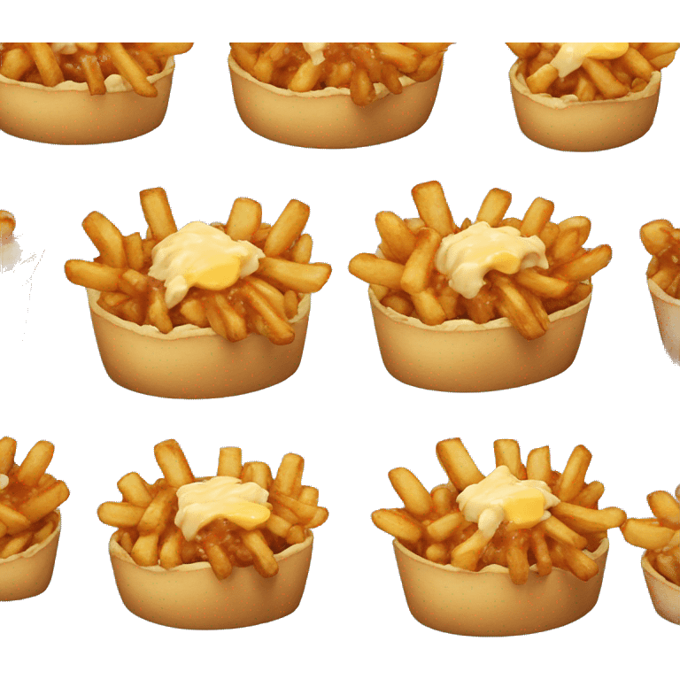 Poutine manger poutine  emoji