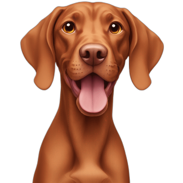 magyar vizsla happy emoji