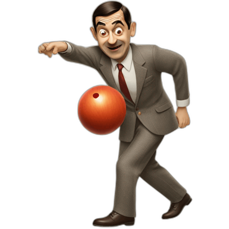 mister bean bowling emoji