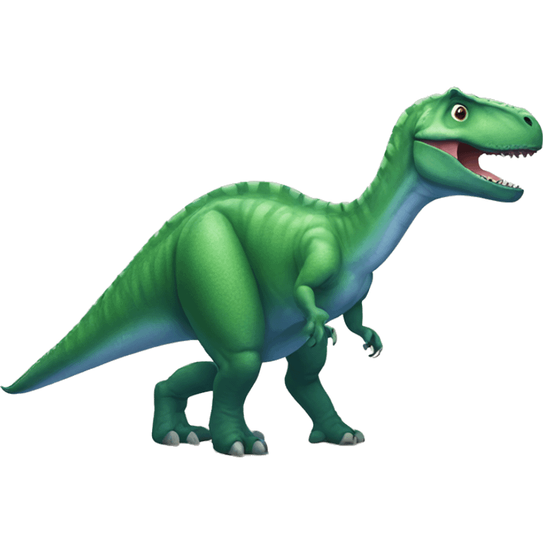 Two dinosaurs  emoji