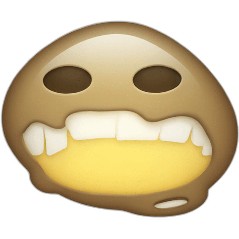 blob emoji style yawn emoji