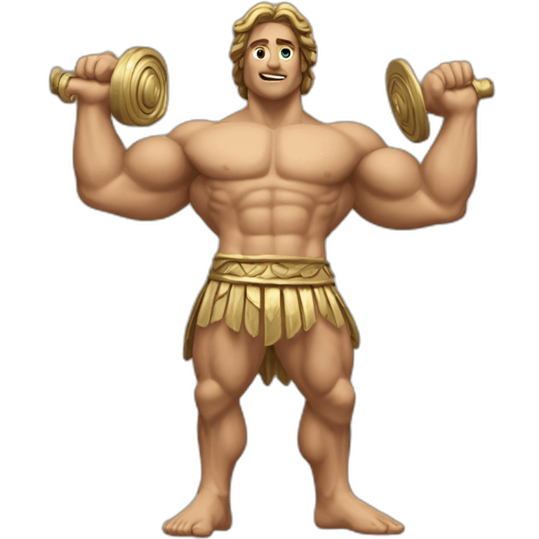 Dieu-grec-muscle emoji