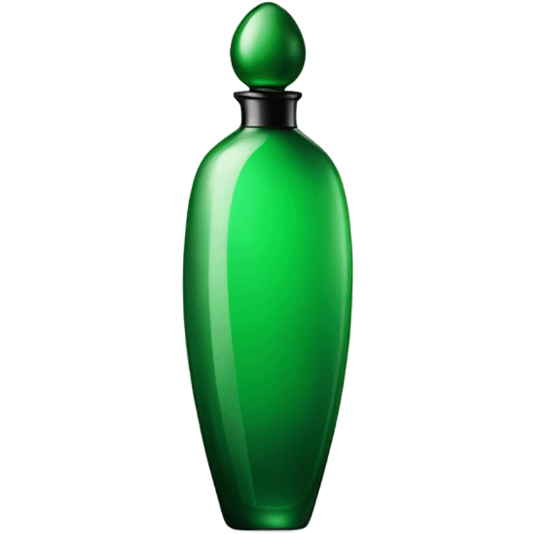 Perfume green bottle  emoji