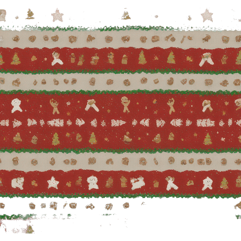 Christmas blanket  emoji