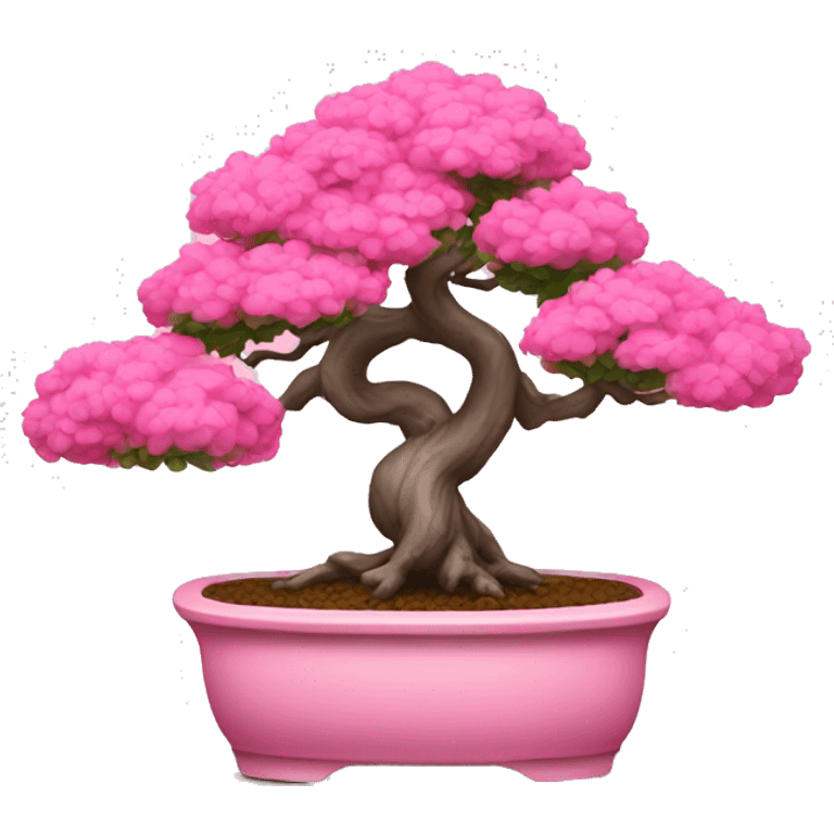 pink bonsai emoji