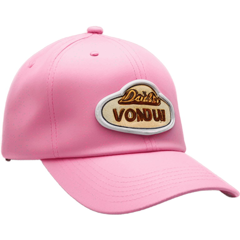 pink von dutch hat emoji