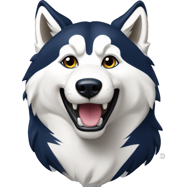 University of Connecticut Huskies emoji