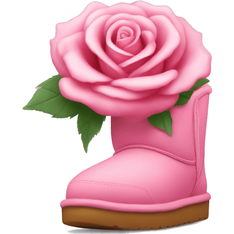 Rose uggs  emoji