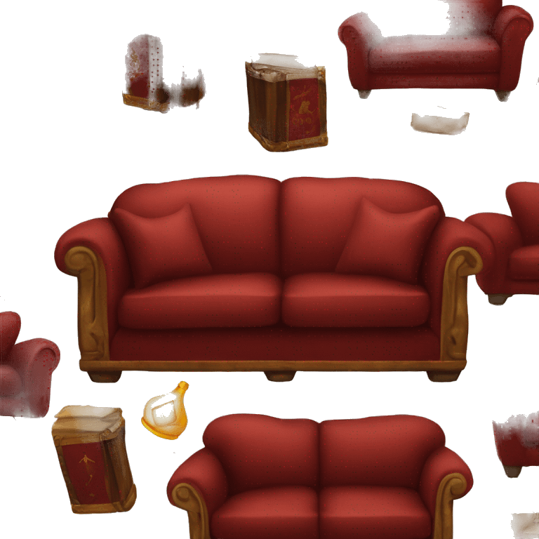 gryffindor red sofa emoji