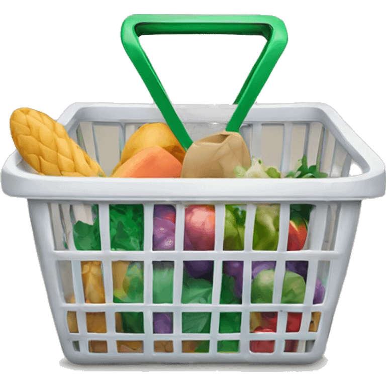 shopping basket emoji