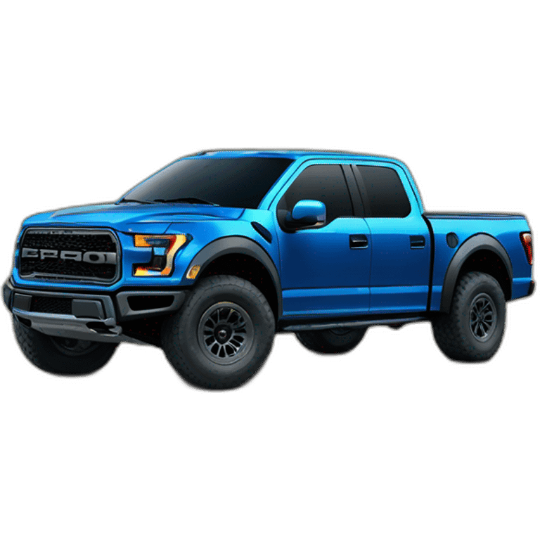 F-150 raptor blue emoji