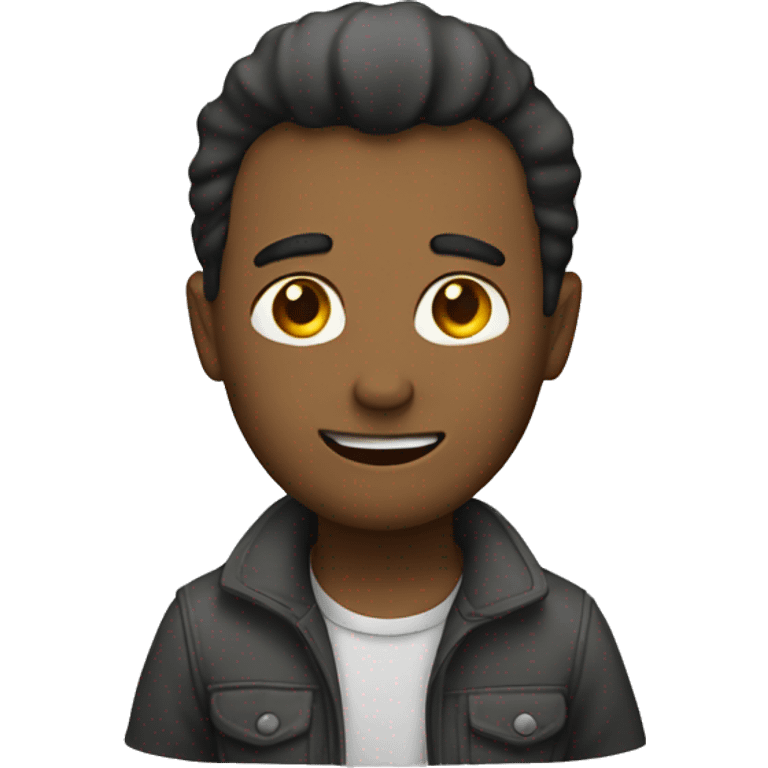 man in a plaen emoji