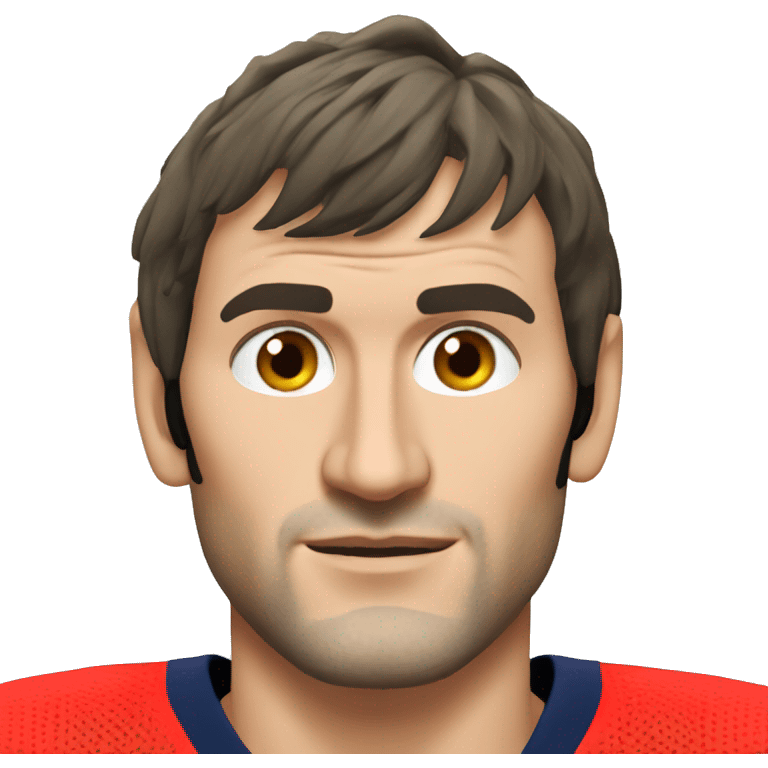 Alexander Ovechkin Realistic seriously face emoji