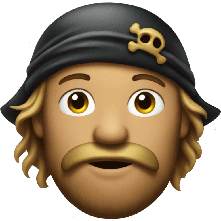 pirate face emoji