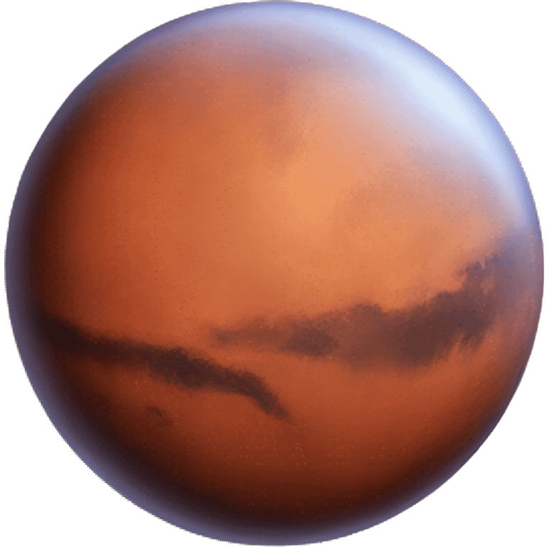 Mars planet emoji