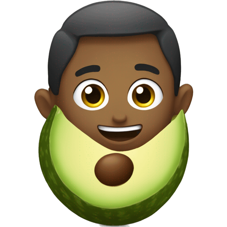 Haz un emoji de un aguacate bailando  emoji