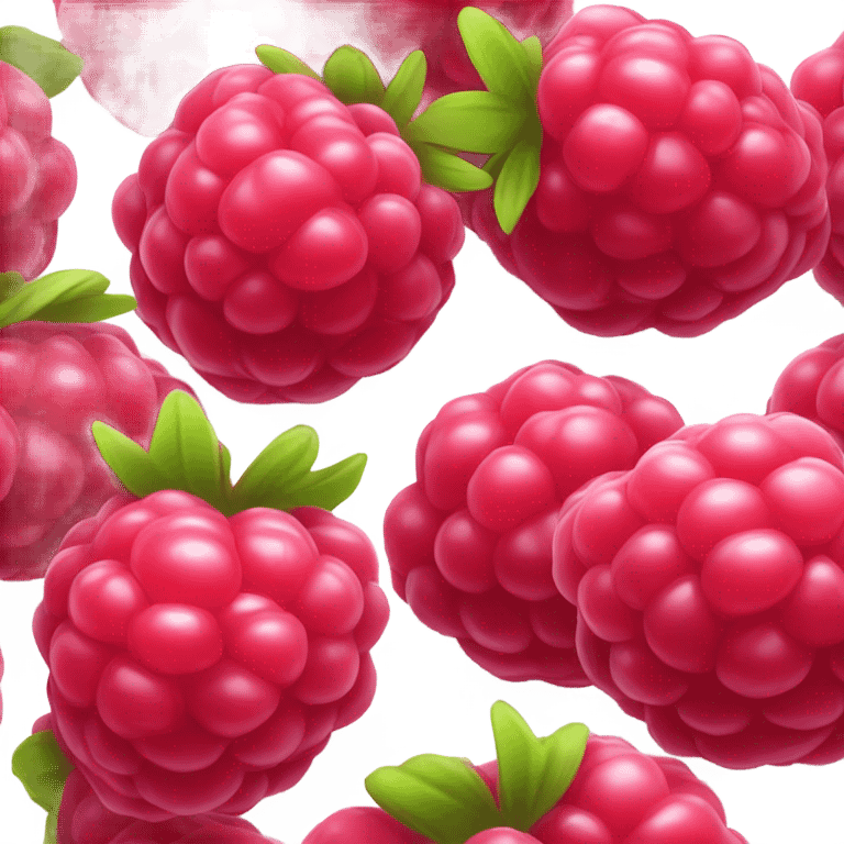 Raspberry emoji