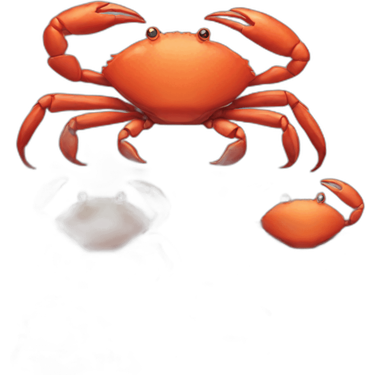 Crab love emoji