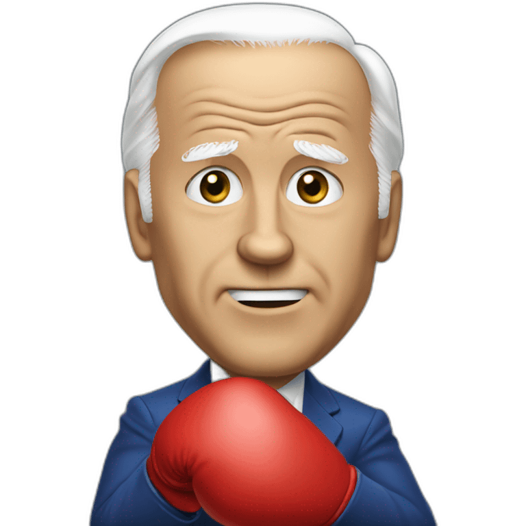 biden boxing emoji