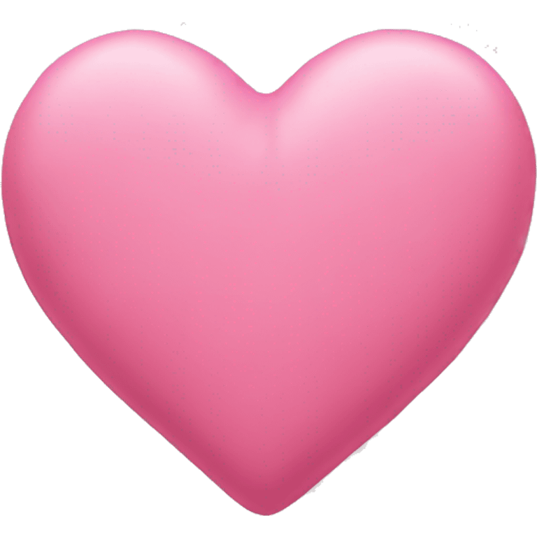 Pink heart pillow emoji