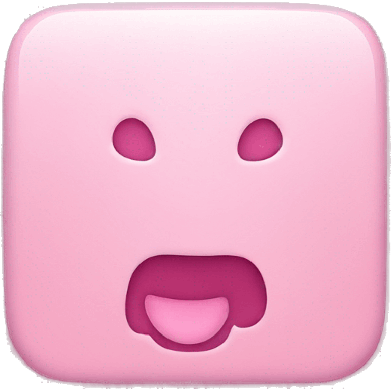 Pink ipad emoji