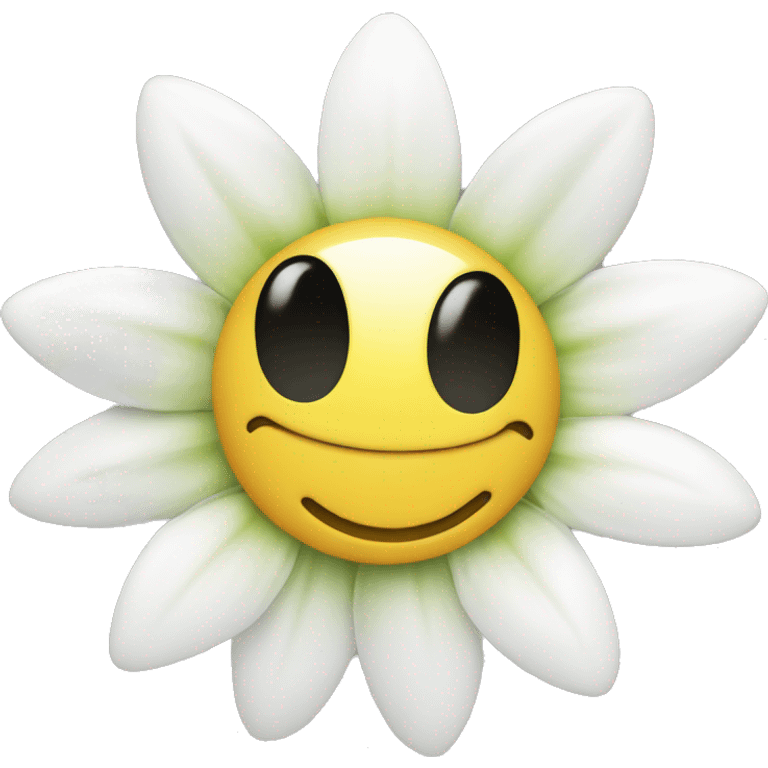 Beautiful Flower Edelweiß smile emoji