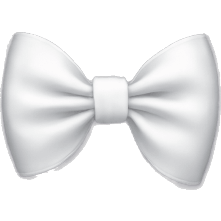 white bow emoji