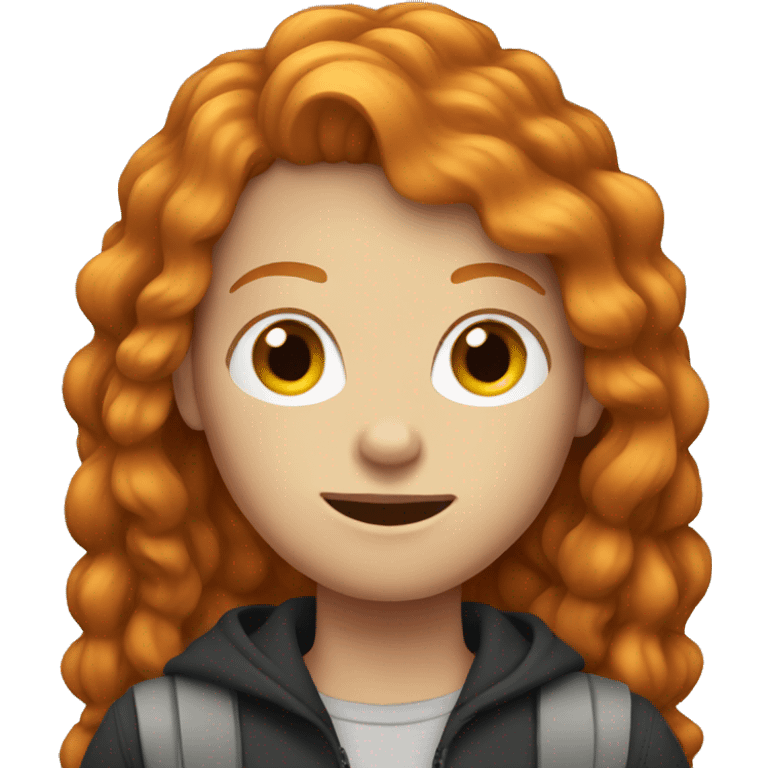 ginger teenage emoji